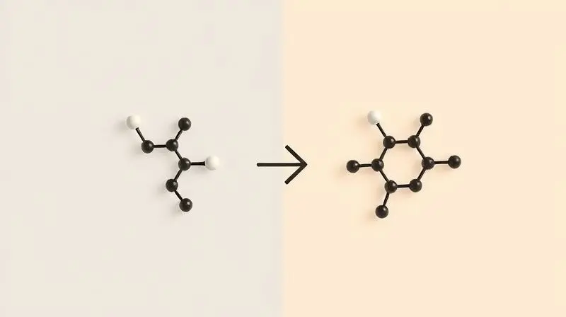 Representação conceitual das moléculas de Ubiquinona e Ubiquinol, ilustrando a diferença entre as duas formas de Coenzima Q10.