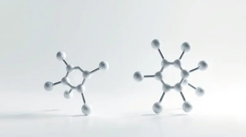 Representação conceitual da diferença entre as moléculas de Vitamina D3 e D2, destacando visualmente suas estruturas distintas.