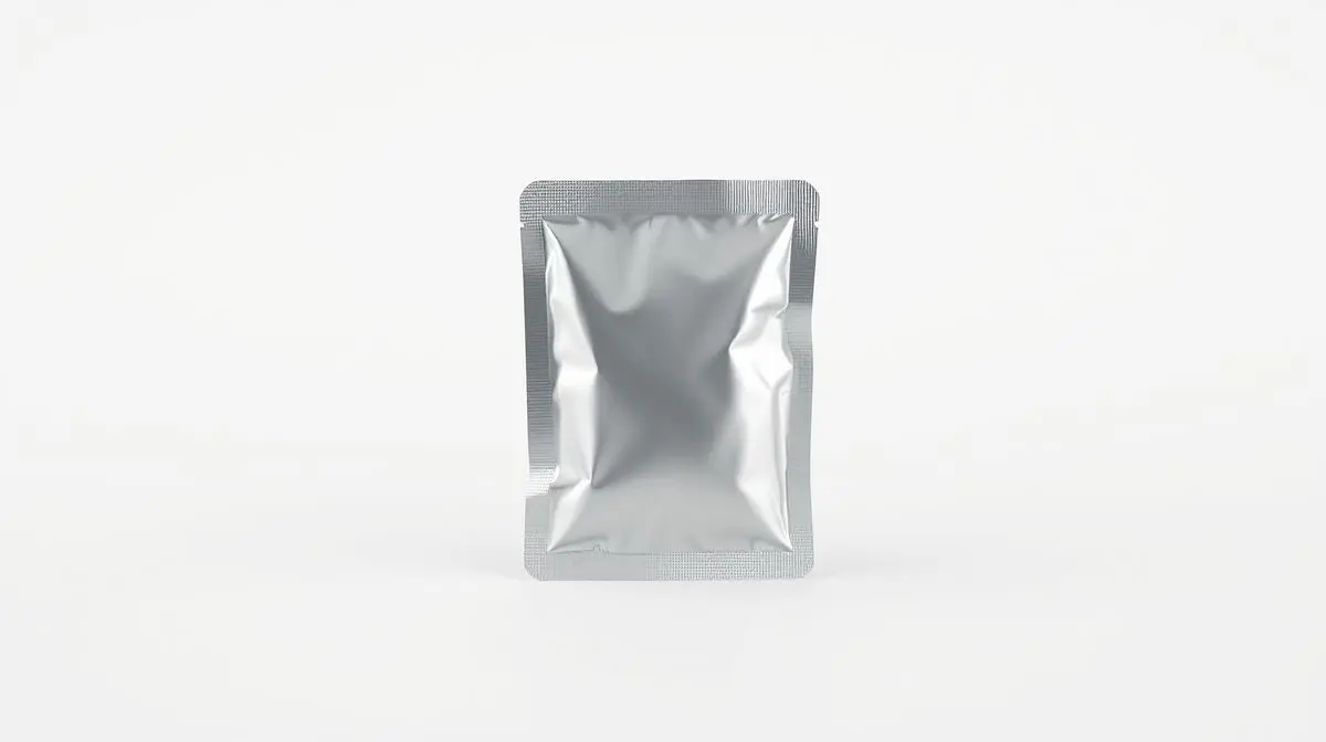 Embalagem de um gel de carboidrato sem marca em fundo neutro, simbolizando a suplementação para atletas e a escolha do melhor produto para energia.