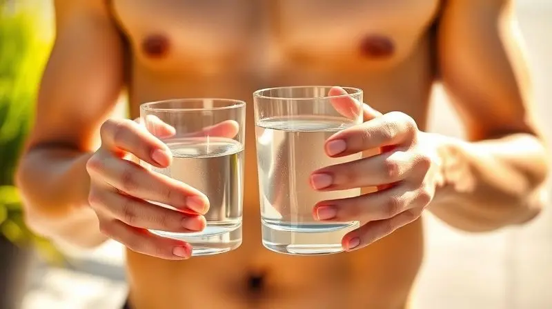 Pessoa tomando uma cápsula de vitamina D com um copo de água pela manhã, demonstrando o uso correto e os benefícios para a saúde.